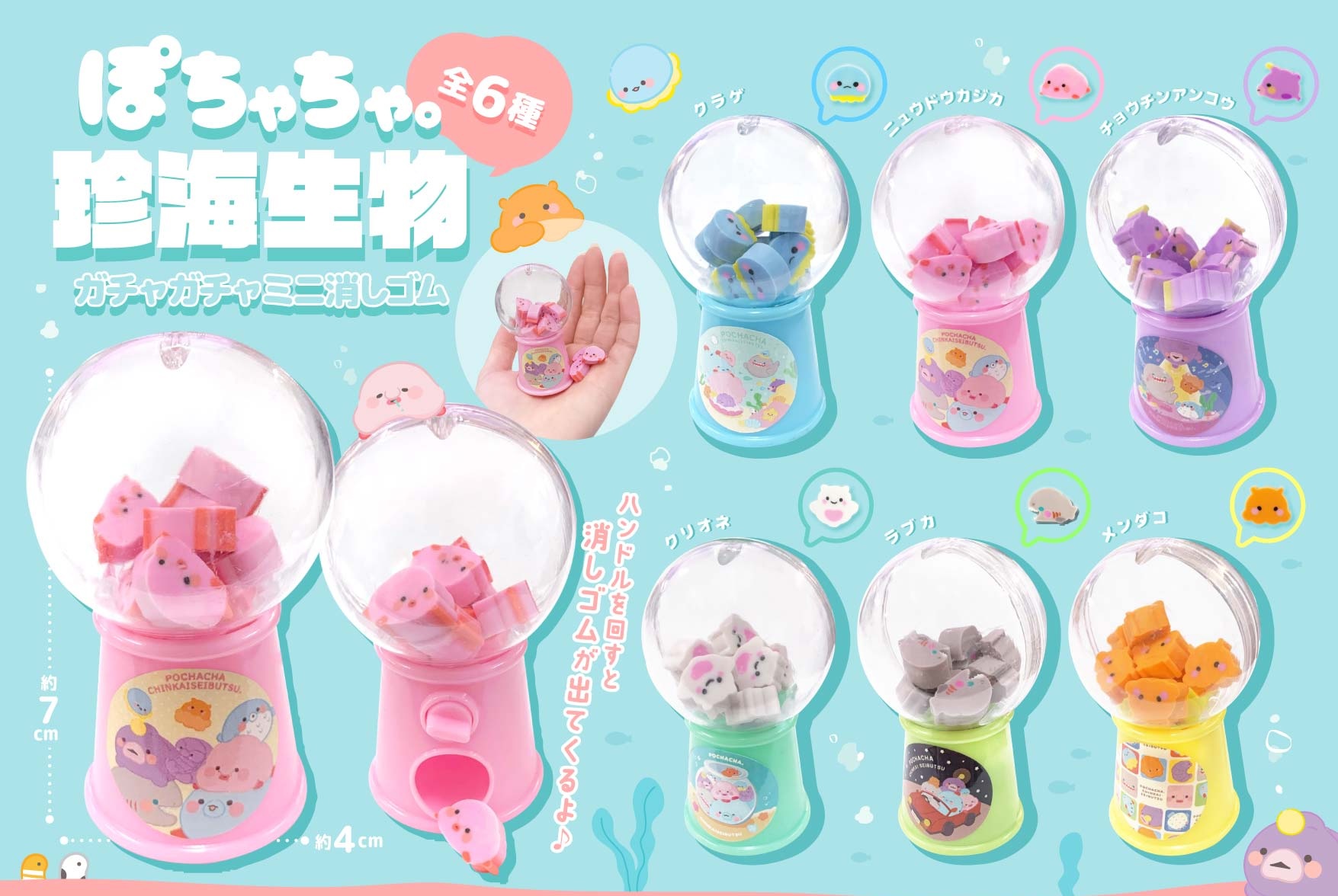 稀有海洋生物扭蛋機