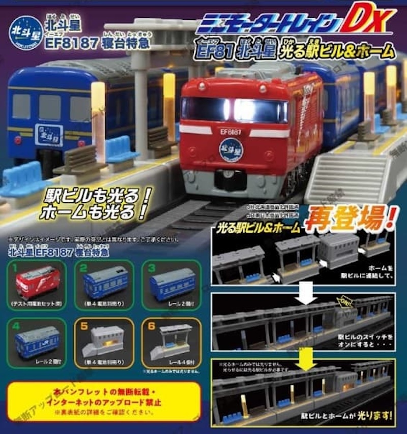 Tarlin EF81北斗星燈光車站&月台編（12月預購）