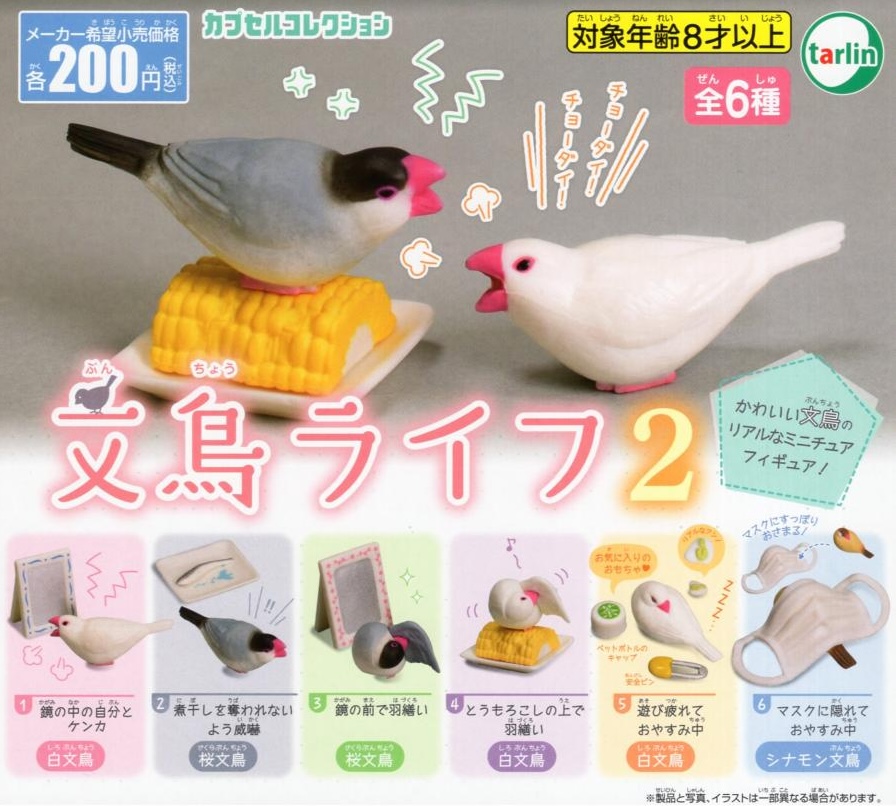 Tarlin 文鳥生活2（單售）